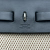 エルメス HERMES エールバッグPM ▢G刻印 アイボリー シルバー金具 トワル レディース ショルダーバッグ