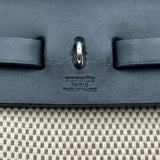 エルメス HERMES エールバッグPM ▢G刻印 アイボリー シルバー金具 トワル レディース ショルダーバッグ
