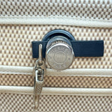 エルメス HERMES エールバッグPM ▢G刻印 アイボリー シルバー金具 トワル レディース ショルダーバッグ