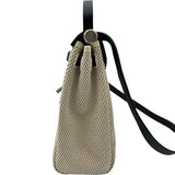 エルメス HERMES エールバッグPM ▢G刻印 アイボリー シルバー金具 トワル レディース ショルダーバッグ