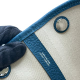 エルメス HERMES ガーデンパーティPM X刻印 コルヴェール/シルバー金具 トワル/カントリー レディース トートバッグ