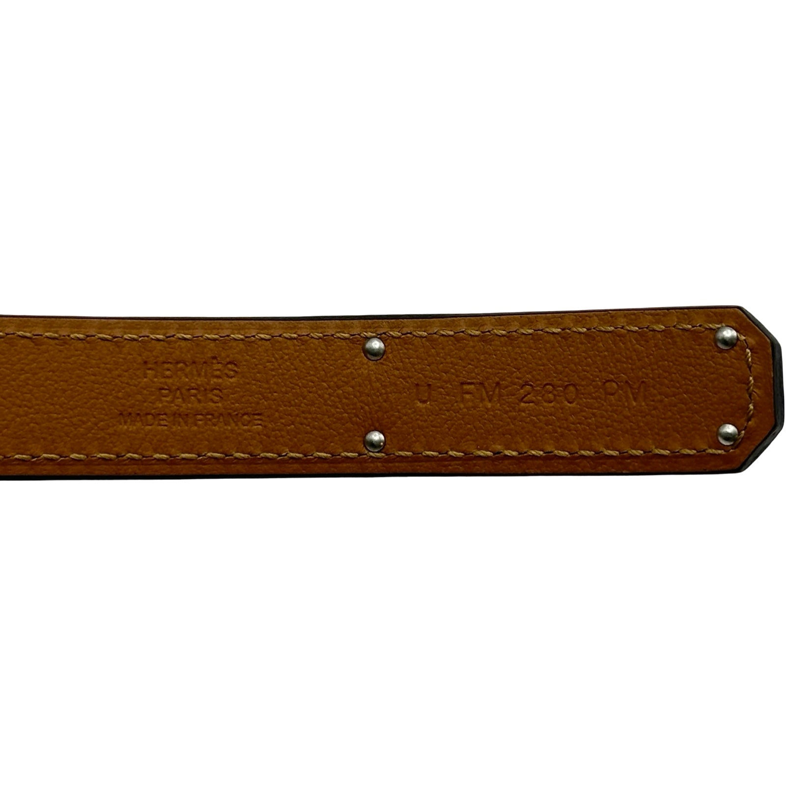 エルメス HERMES ケリーポケットベルト U刻印 ヴェールクリケット