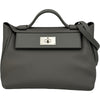 エルメス HERMES ヴァンキャトル29 U刻印 グリメイヤー シルバー金具 トゴ/スイフト レディース ショルダーバッグ