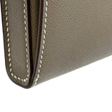 エルメス HERMES シェルニエールトゥーゴー K刻印 エトゥープ ゴールド金具 マダム レディース ショルダーバッグ