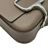 エルメス HERMES デッカラヴァッレリア ミニ W刻印 エトゥープ シルバー金具 エプソン レディース ショルダーバッグ