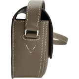 エルメス HERMES デッラカヴァッレリアエラン W刻印 エトゥープ シルバー金具 エプソン レディース ショルダーバッグ