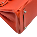 エルメス HERMES バーキン30 C刻印 カプシーヌ/シルバー金具 エプソン レディース ハンドバッグ