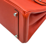 エルメス HERMES バーキン30 C刻印 カプシーヌ/シルバー金具 エプソン レディース ハンドバッグ