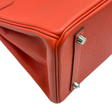 エルメス HERMES バーキン30 C刻印 カプシーヌ/シルバー金具 エプソン レディース ハンドバッグ