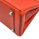 エルメス HERMES バーキン30 C刻印 カプシーヌ/シルバー金具 エプソン レディース ハンドバッグ