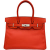 エルメス HERMES バーキン30 C刻印 カプシーヌ/シルバー金具 エプソン レディース ハンドバッグ