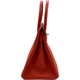 エルメス HERMES バーキン30 C刻印 カプシーヌ/シルバー金具 エプソン レディース ハンドバッグ