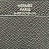 エルメス HERMES べアンミニ C刻印 ブラック シルバー金具 エプソン レディース カードケース