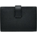 エルメス HERMES べアンミニ C刻印 ブラック シルバー金具 エプソン レディース カードケース