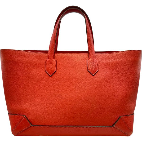 エルメス HERMES マキシボックスカバス30 A刻印 ルージュトマト