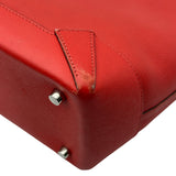 エルメス HERMES マキシボックスカバス30 A刻印 ルージュトマト シルバー金具 エバーカラー/エプソン レディース トートバッグ