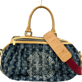ルイ・ヴィトン LOUIS VUITTON カバ・レイエGM M95336 ブルー デニム レディース ハンドバッグ