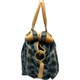 ルイ・ヴィトン LOUIS VUITTON カバ・レイエGM M95336 ブルー デニム レディース ハンドバッグ