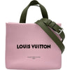 ルイ・ヴィトン LOUIS VUITTON ショッパートートMINI M15239 ピンク　シルバー金具 レザー レディース ハンドバッグ