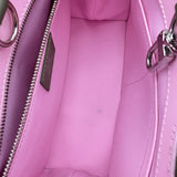 ルイ・ヴィトン LOUIS VUITTON ショッパートートMINI M15239 ピンク　シルバー金具 レザー レディース ハンドバッグ