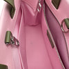 ルイ・ヴィトン LOUIS VUITTON ショッパートートMINI M15239 ピンク　シルバー金具 レザー レディース ハンドバッグ