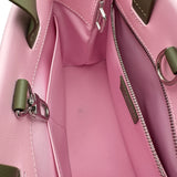 ルイ・ヴィトン LOUIS VUITTON ショッパートートMINI M15239 ピンク　シルバー金具 レザー レディース ハンドバッグ