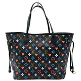 ルイ・ヴィトン LOUIS VUITTON ネヴァーフルMM M57483 ブラック ゲームオン・モノグラムキャンバス レディース トートバッグ