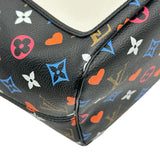 ルイ・ヴィトン LOUIS VUITTON ネヴァーフルMM M57483 ブラック ゲームオン・モノグラムキャンバス レディース トートバッグ