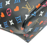 ルイ・ヴィトン LOUIS VUITTON ネヴァーフルMM M57483 ブラック ゲームオン・モノグラムキャンバス レディース トートバッグ
