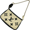 ルイ・ヴィトン LOUIS VUITTON ミニ・ポシェット・アクセソワール M82472 ベージュ/ブラック LVバイザプール レディース ポーチ