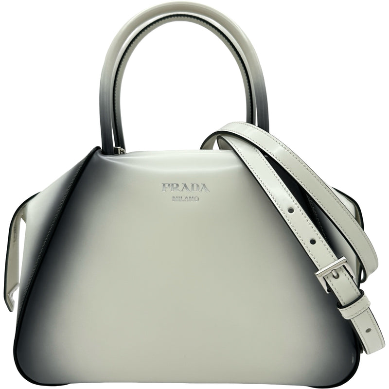 プラダ PRADA スーパーノヴァスモール 1BA366 ホワイト レザー