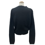 クリスチャン・ディオール Christian Dior MISS DIORロゴカシミヤニットセーター 454S57AM103 ブラック カシミヤ レディース ニット