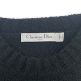 クリスチャン・ディオール Christian Dior MISS DIORロゴカシミヤニットセーター 454S57AM103 ブラック カシミヤ レディース ニット