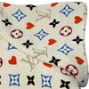 ルイ・ヴィトン LOUIS VUITTON ゲームオン モノグラム総柄半袖ワンピース FKDR50 ベージュ ウール レディース ワンピース
