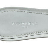 ルイ・ヴィトン LOUIS VUITTON リバイバルライン モノグラムミュールサンダル NL0272 ホワイト レザー レディース サンダル