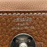 エルメス HERMES リンディ ミニ G刻 ゴールド シルバー金具 トリヨン レディース ショルダーバッグ