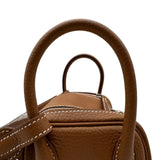 エルメス HERMES リンディ ミニ G刻 ゴールド シルバー金具 トリヨン レディース ショルダーバッグ