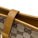 グッチ GUCCI ジャッキー ハンドバッグ 002・1073 ベージュ GGキャンバス レディース トートバッグ