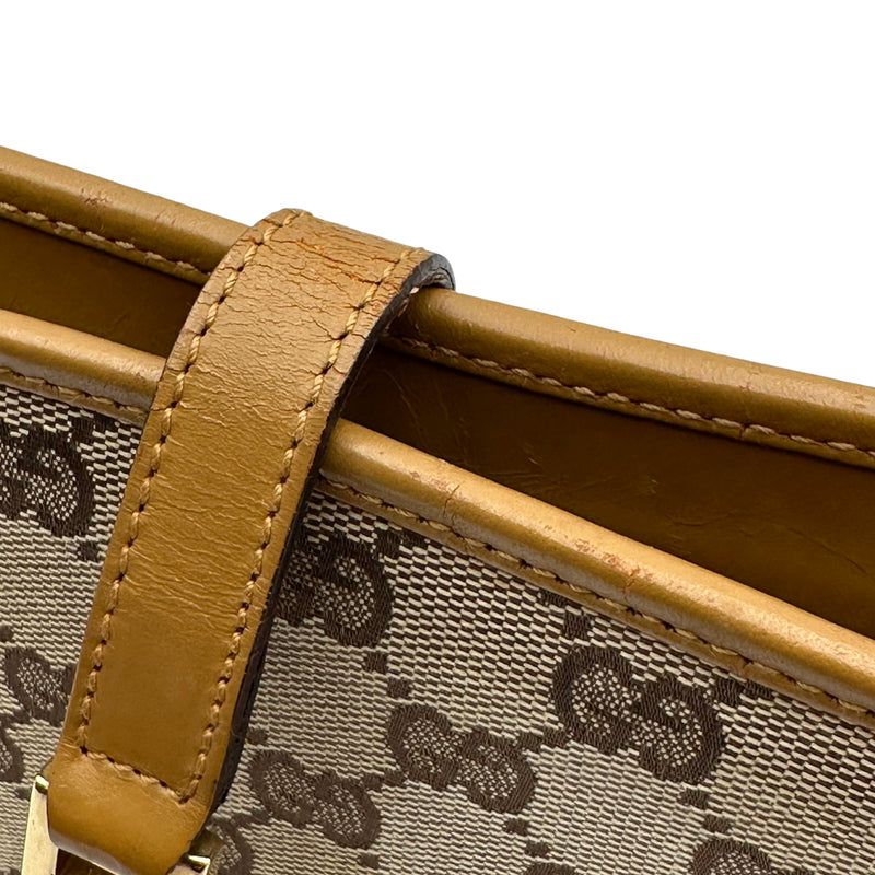 グッチ GUCCI ジャッキー ハンドバッグ 002・1073 ベージュ GG