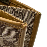 グッチ GUCCI ジャッキー ハンドバッグ 002・1073 ベージュ GGキャンバス レディース トートバッグ