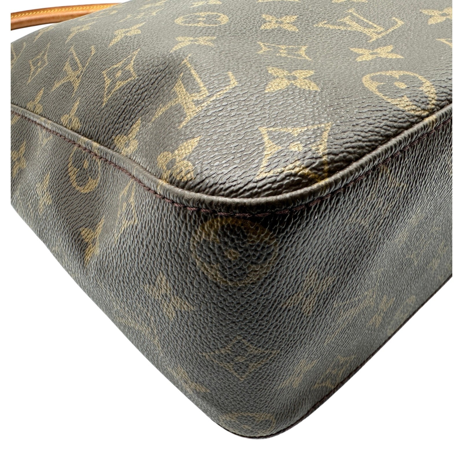 ルイ・ヴィトン LOUIS VUITTON ルーピングGM M51145 ブラウン