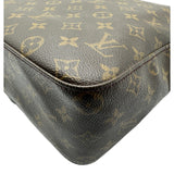 ルイ・ヴィトン LOUIS VUITTON ルーピングGM M51145 ブラウン モノグラム/レザー レディース ショルダーバッグ