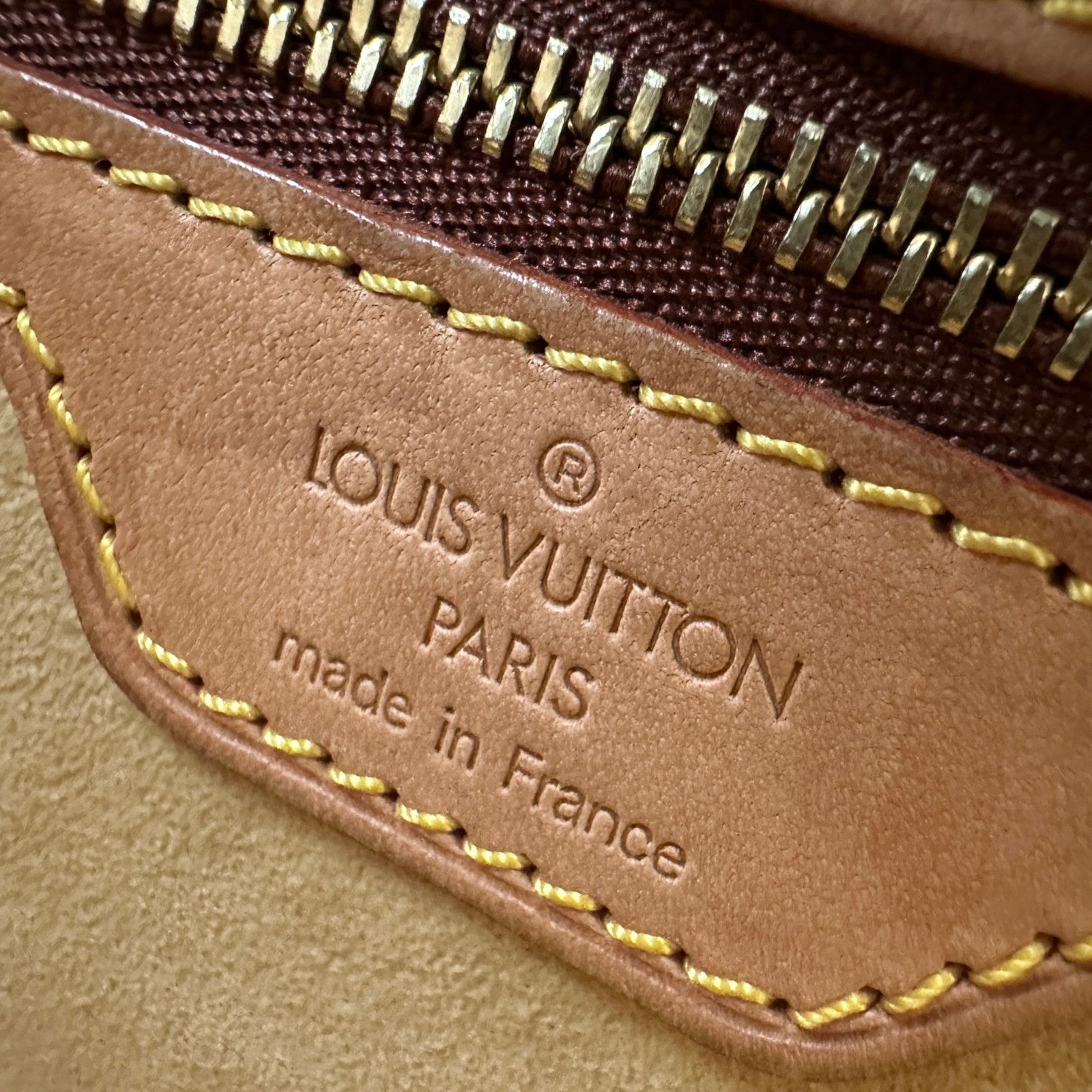 ルイ・ヴィトン LOUIS VUITTON ルーピングGM M51145 ブラウン