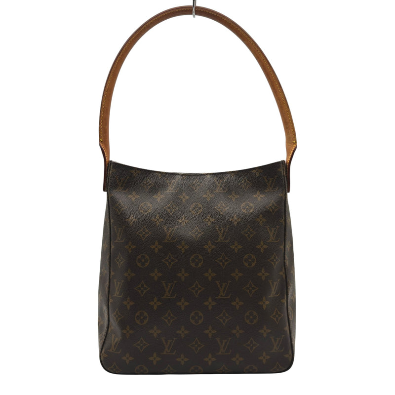 ルイヴィトン　モノグラム　ルーピング　GM ルイ・ヴィトン LOUIS VUITTON ルーピングGM M51145 ブラウン