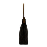 ルイ・ヴィトン LOUIS VUITTON ルーピングGM M51145 ブラウン モノグラム/レザー レディース ショルダーバッグ