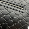 グッチ GUCCI グッチシマ ショルダーバッグ 406408 ブラック シルバー金具 レザー メンズ 斜め掛けバッグ