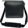 グッチ GUCCI グッチシマ ショルダーバッグ 406408 ブラック シルバー金具 レザー メンズ 斜め掛けバッグ