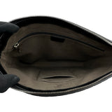 グッチ GUCCI グッチシマ ショルダーバッグ 406408 ブラック シルバー金具 レザー メンズ 斜め掛けバッグ