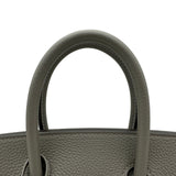 エルメス HERMES バーキン25 B刻 グリメイヤー シルバー金具 トゴ レディース ハンドバッグ