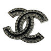 シャネル CHANEL ココマークピアス ブラック メタル ストラス アクセサリー レディース